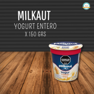 Yogurt Milkaut entero c/trozos 150g