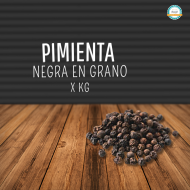 PIMIENTA NEGRA EN GRANO X KG