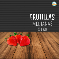 FRUTILLA MEDIANA X 1 KG