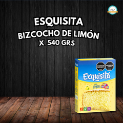 BIZCOCHO EXQUISITA LIMON 540G