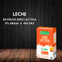 LECHE EN POLVO ZERO LACTOSA 0% GRASA X 400 GRS (LA SERENISIMA)