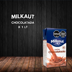 Leche Chocolatada Milkaut x litro - comprar online