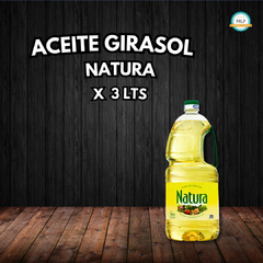 ACEITE NATURA GIRASOL 3L