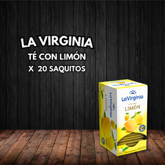 TE LA VIRGINIA C/LIMON 20 SAQUITOS
