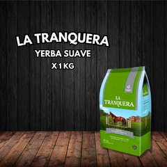 YERBA LA TRANQUERA SUAVE 1KG