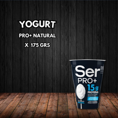 YOGURT PRO+ NATURAL SER X 175 GRS