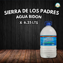 AGUA SIERRA DE LOS PADRES BIDON 6,25Lt