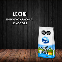 LECHE EN POLVO BOLSA X 400 GRS (ARMONIA)