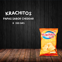 PAPAS SABOR CHEDDAR KRACHITOS X 350 GRS