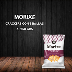 CRACKERS CON SEMILLAS MORIXE X 250 GRS