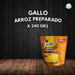 ARROZ GALLO PREPARADO QUESO 240G