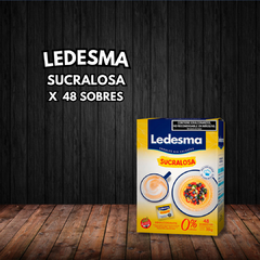 EDULCORANTE LEDESMA SUCRALOSA 48 SOBRES