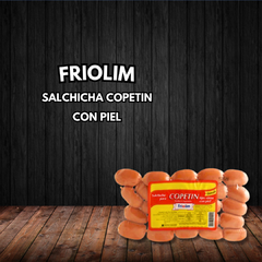 SALCHICHAS COPETIN CON PIEL FRIOLIM