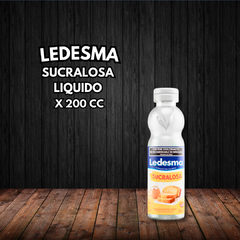 EDULCORANTE LEDESMA SUCRALOSA LIQUIDO 200cc