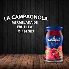 MERMELADA LA CAMPAGNOLA FRUTILLA 454G