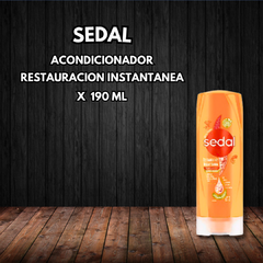 ACONDICIONADOR SEDAL RESTAURACION INSTANTANEO X 190 ML - comprar online