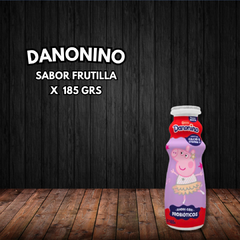 YOGURT BEBIBLE DE FRUTILLA DANONINO X 185 GRS