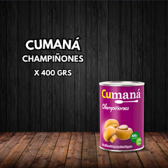 CHAMPIGÑON ENTEROS 400GR ( CUMANA)