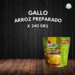 ARROZ GALLO PREPARADO VEGETALES 240G