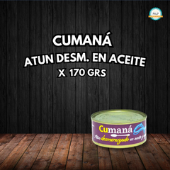 ATUN CUMANA DESMENUZADO ACEITE 170G