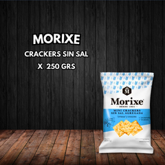 CRACKERS SIN SAL MORIXE X 250 GRS