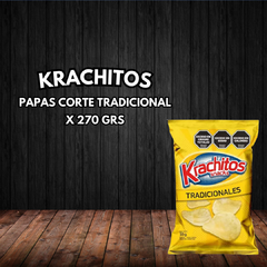 PAPAS FRITAS CORTE TRADICIONAL X 270 GRS KRACHITOS