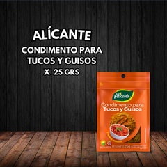 CONDIMENTO ALICANTE TUCO 25g