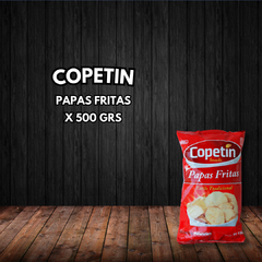 PAPAS FRITAS CORTE TRADICIONAL X 500 GRS COPETIN