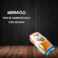PAN DE HAMBURGUESA CON SESAMO MIMAGO