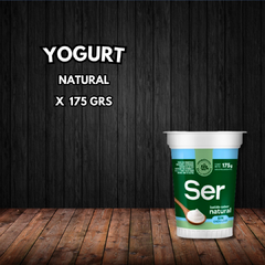 YOGURT NATURAL SIN ENDULZAR SER X 175 GRS