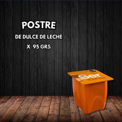 POSTRE DE DULCE DE LECHE SER X 95 GRS