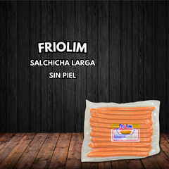 SALCHICHAS SIN PIEL LARGAS FRIOLIM