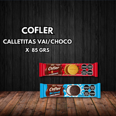 GALLETITAS COFLER CHOCOLATE/VAINILLA 85g