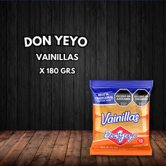 VAINILLAS DON YEYO 180GRS