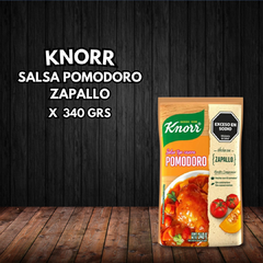 SALSA KNORR POMODORO CON ZAPALLO 340g