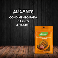 CONDIMENTO ALICANTE CARNE 25G