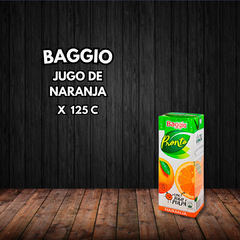 JUGO BAGGIO PRONTO NARANJA 125 ML