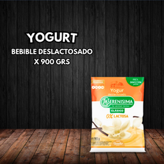 YOGURT BEBIBLE DESLACTOSADO DE VAINILLA X 900 GRS (LA SERENISIMA)