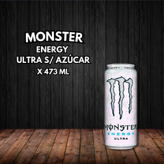 ENERGIZANTE MONSTER ULTRA S/AZÚCAR
