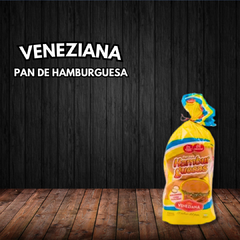 PAN DE HAMBURGUESA VENEZIANA