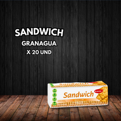 GALLETITAS GRANIX SANDWICH GRANAGUA X20
