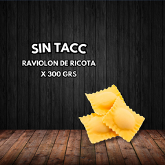 RAVIOLON DE RICOTA X 300 GRS SIN TACC ( 12 UNIDADES)