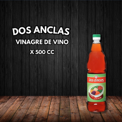 VINAGRE DOS ANCLAS VINO 500CC