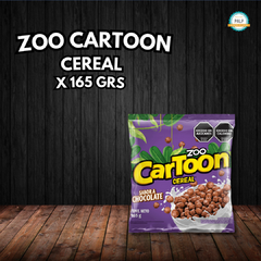 CEREAL ZOO CARTOON CHOCOLATE 165g