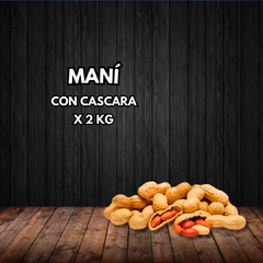 MANI CON CASCARA X 2 KG COPETIN