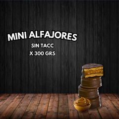 MINI ALFAJOR CHOCOLATE X 12 UNID 300 GRS SIN TACC