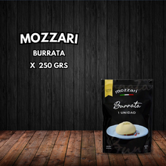 BURRATA MOZZARI X 250 GRS