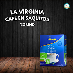CAFE LA VIRGINIA 20 SAQUITOS