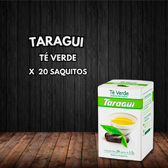 TE TARAGUI VERDE C/S 20 SAQUITOS