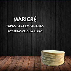 TAPA PARA EMPANADAS ROTISERA CRIOLLA X 2,5 MARICRÉ